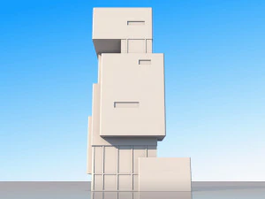 scifi city pack 3D Model