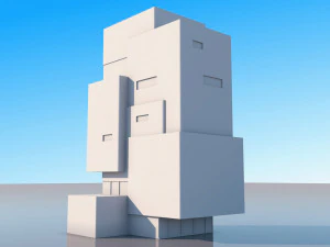 scifi city pack 3D Model