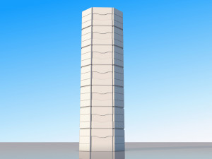 scifi city pack 3Dモデル