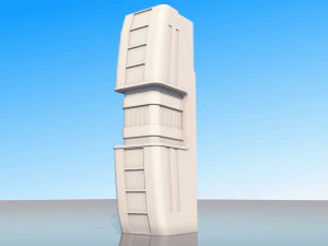 scifi city pack 3D Model