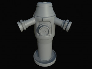 scifi water pump 3D Model