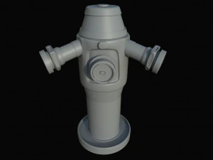 scifi water pump 3D Model