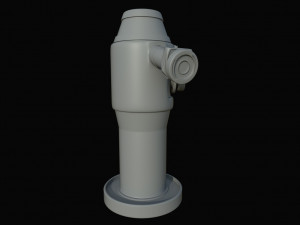 scifi water pump 3D Model