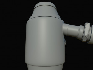 scifi water pump 3D Model