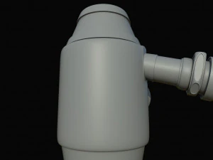 scifi water pump 3D Model
