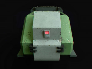 scifi container 3D 模型