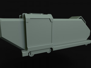 scifi container 3D 模型