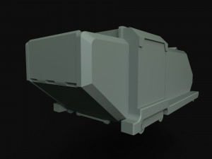 scifi container 3D 模型
