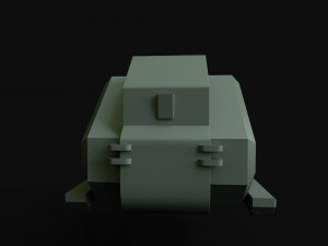 scifi container 3D 模型