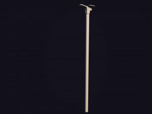 futuristic street light 3D-Modell