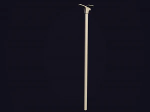 futuristic street light 3D Model