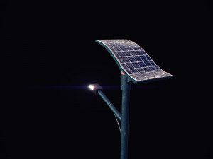 futuristic street light 3D-Modell
