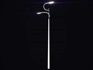 futuristic street light 3D Model