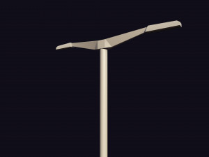 futuristic street light 3D-Modell