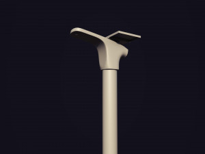 futuristic street light 3D-Modell