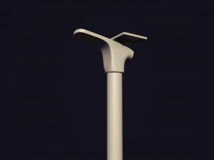 futuristic street light 3D Model