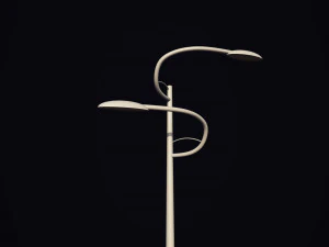 futuristic street light 3D Model