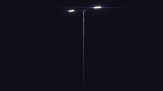 street light 3 3D Model .c4d .max .obj .3ds .fbx .stl .blend 