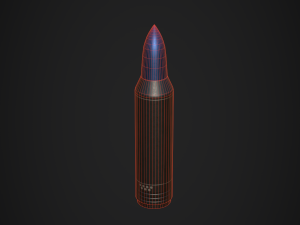 scifi bullets pack Modello 3D