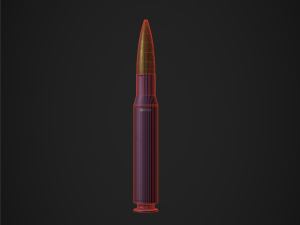 scifi bullets pack Modello 3D