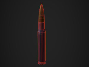 scifi bullets pack Modello 3D