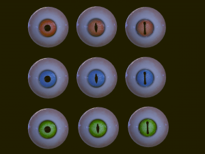Eyeballs pack 3Dモデル