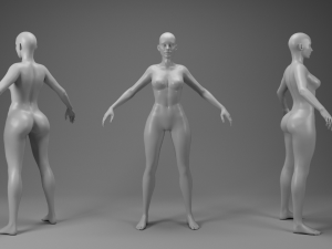 Character Basemesh Kit 3D Model