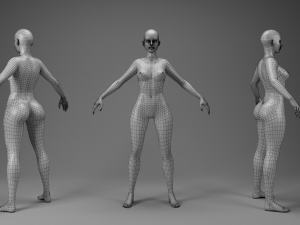 Character Basemesh Kit 3D Model
