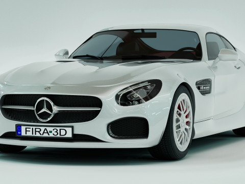 AMG GT 2015 3D 모델