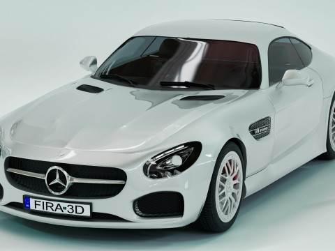AMG GT 2015 3D 모델