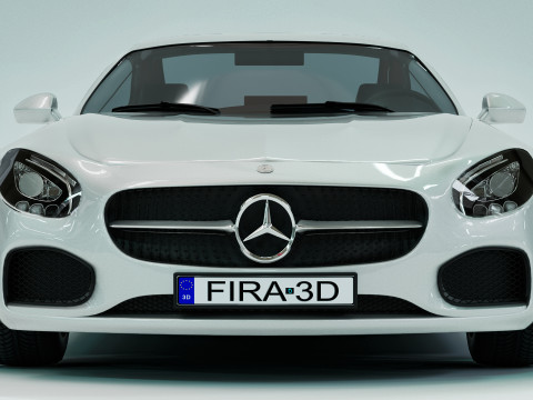 AMG GT 2015 3D 모델