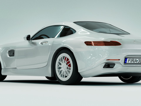 AMG GT 2015 3D 모델