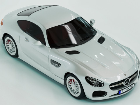 AMG GT 2015 3D 모델
