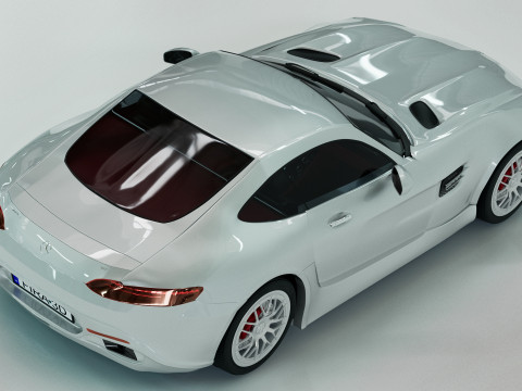 AMG GT 2015 3D 모델