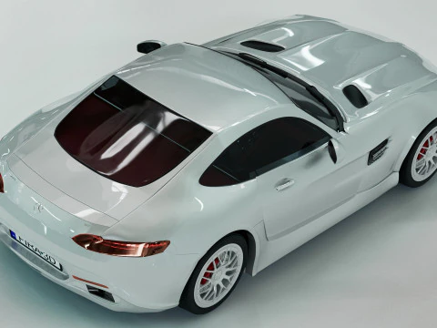 AMG GT 2015 3D Model
