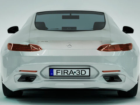 AMG GT 2015 3D Model