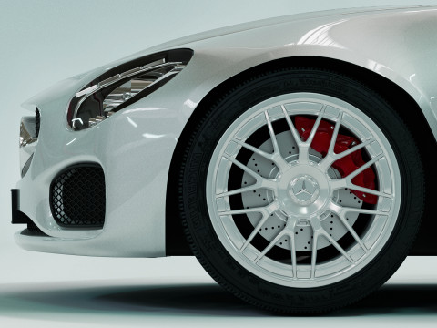 AMG GT 2015 3D 모델