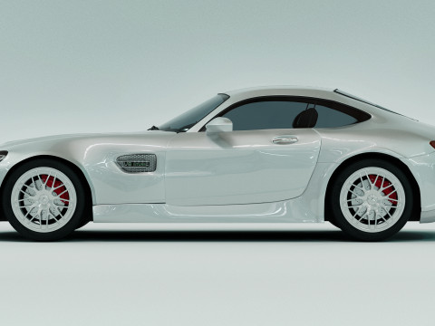 AMG GT 2015 3D 모델