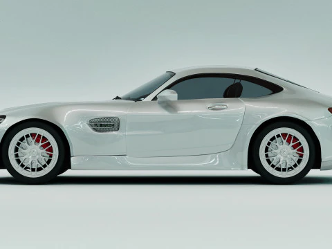 AMG GT 2015 3D Model