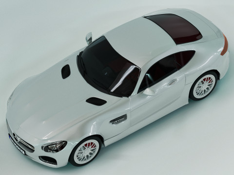 AMG GT 2015 3D 모델