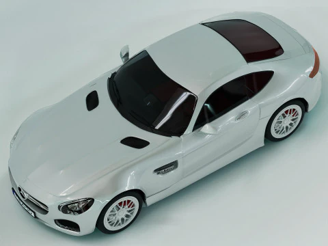AMG GT 2015 3D Model