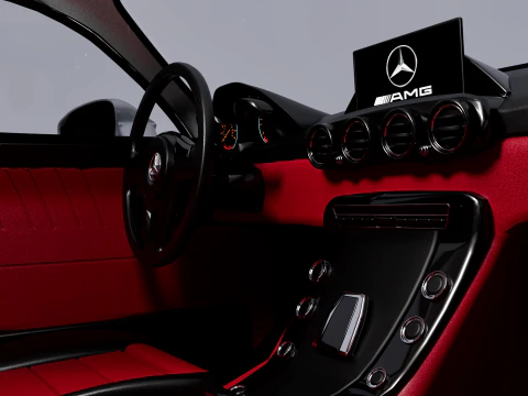 AMG GT 2015 3D Model