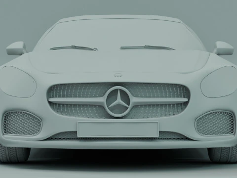 AMG GT 2015 3D Model
