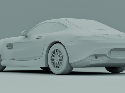 AMG GT 2015 3D 모델