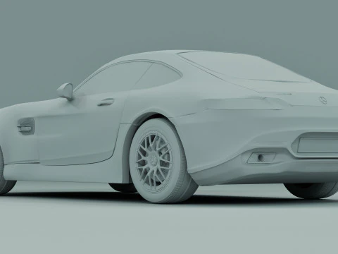 AMG GT 2015 3D Model
