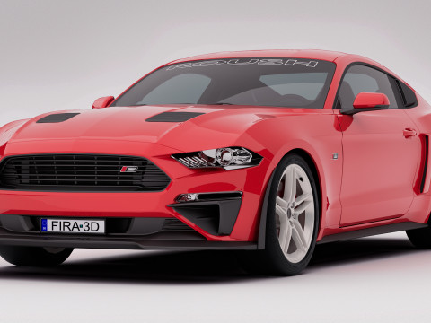 FM Roush 2019 3D 모델