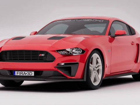 FM Roush 2019 3D Modell