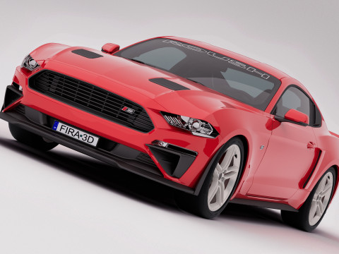 FM Roush 2019 Modelo 3D