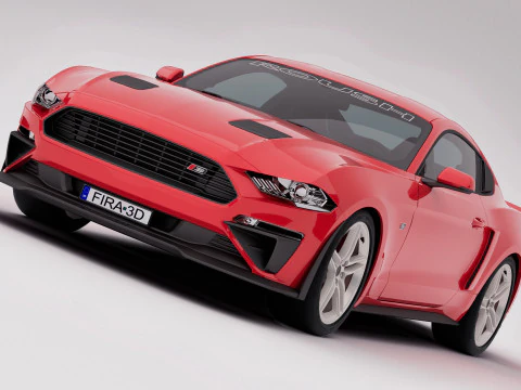 FM Roush 2019 3D Model