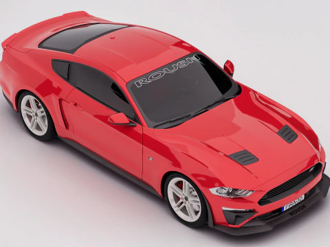 FM Roush 2019 3D Model